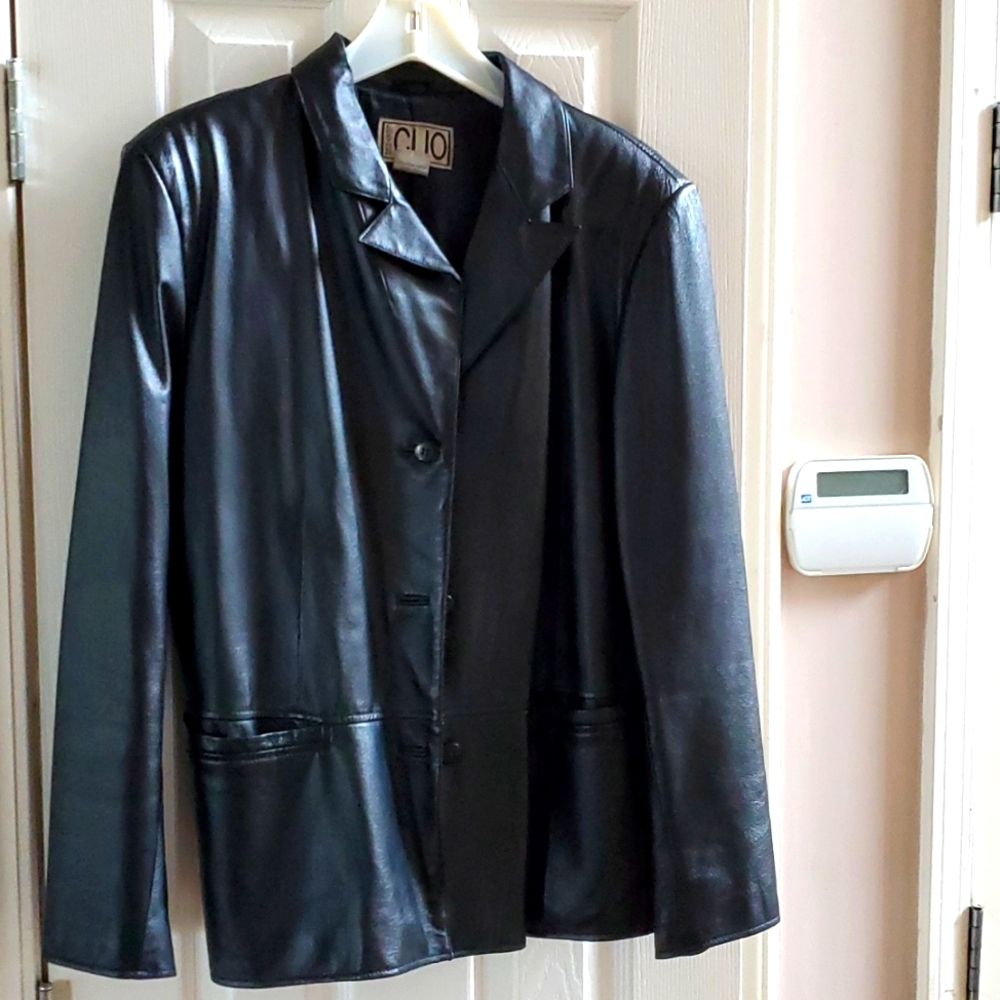 Clio ladies leather jacket